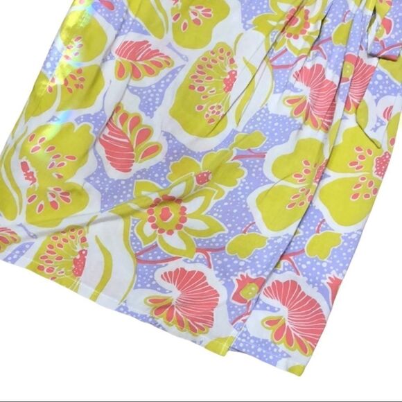 ModCloth Whole Lotta Loveliness Floral Faux Wrap Skirt Size Small - Picture 6 of 12